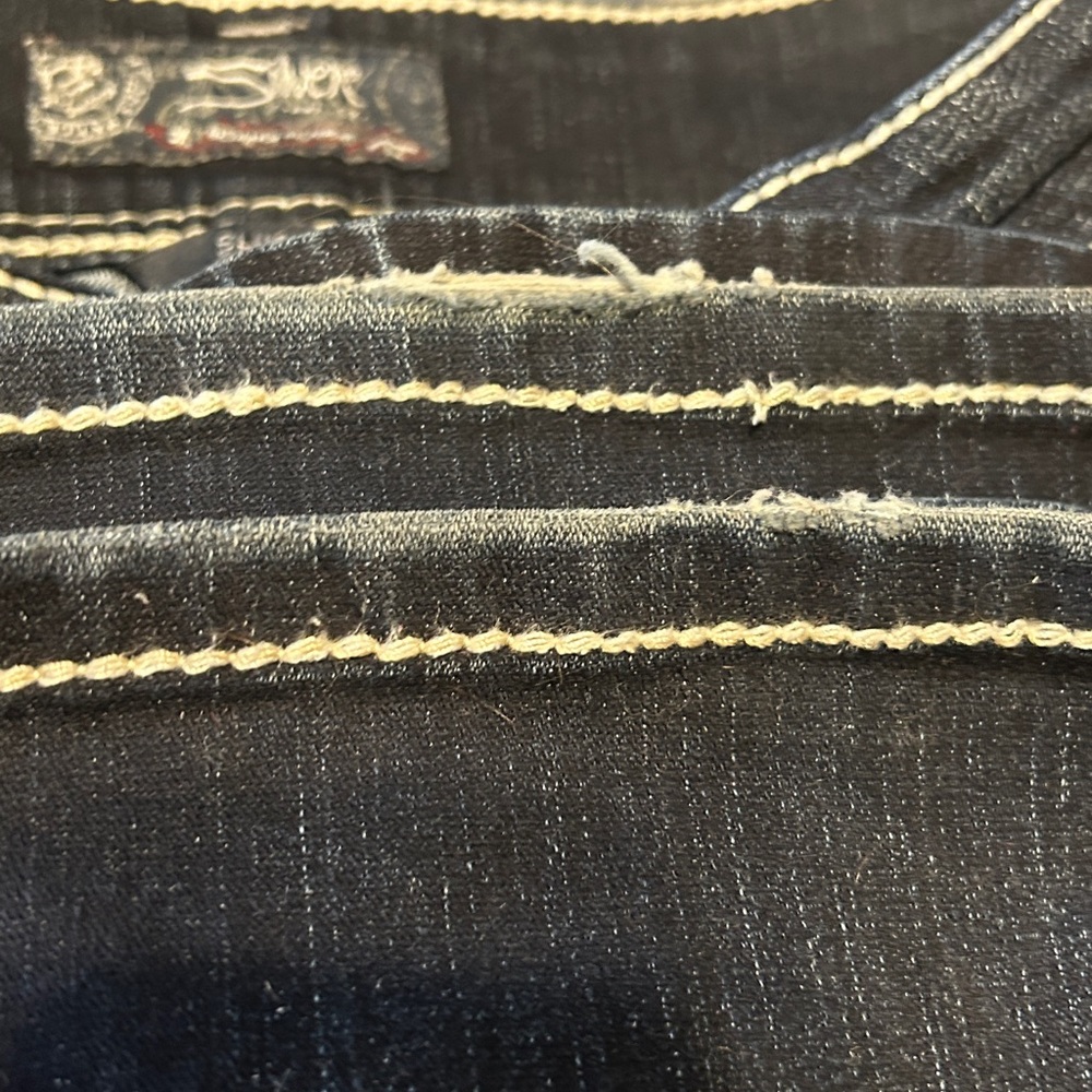 Silver Suki Flap Bootcut Jeans - Picture 6 of 6